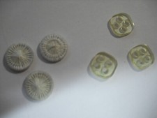 Knöpfe Zwirnknopf 12mm weiss