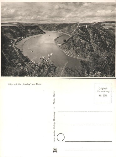 Loreley rhein alte - loreley,