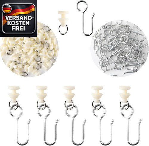 Gardinenhaken und gleiter - und,