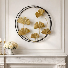florale Wanddekoration Ginkgo