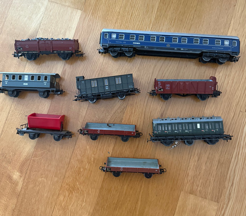 Märklin paket wagons - paket,