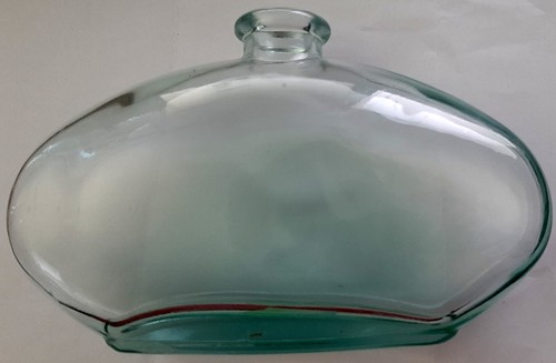 Flache glasflasche - flache,