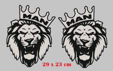 MAN LKW Aufkleber x 2. LKW