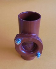 SML - Guß Putzstück Reinigungsrohr rund-oval   DN70