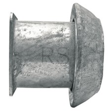 V Teil mit Flansch verzinkt System Perrot Gülletechnik Güllewagen 4" 4050200595