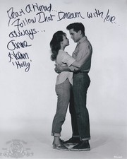 Anne HELM (1938) orig. sign photo Elvis Presley 1950s photo 20x25cm autograph