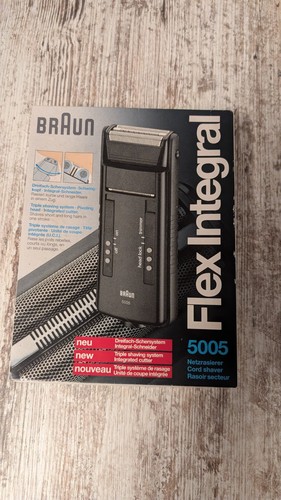 Rare braun 5005 flex - braun,