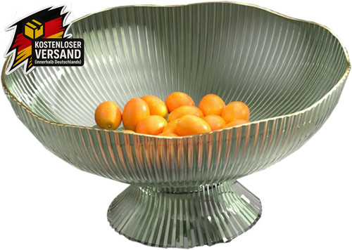 Obstschale mit abflussloch und - abflussloch,