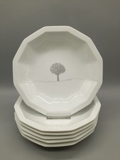 Rosenthal Polygon Winterreise 6 Suppenteller 22,5 cm Tapio Wirkkala Rut Bryk