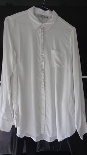 Damen satin bluse langarm - damen,