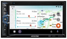 Alpine INE-W611DC 2-DIN Navigation Touchscreen DAB Bluetooth TMC USB CarPlay DVD