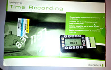 CHIPDRIVE® Zeiterfassunggs- nur Hardwareset gebr. fast Komplett, voll fuktionier
