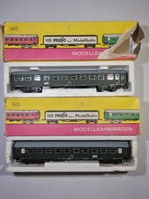 Konvolut 2 Prefo Reisezugwagen grün 1:87 DR B4 in OVP neuwertig