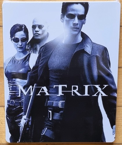 Matrix steelbook blu ray - matrix, blu-ray