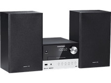 GRUNDIG CMS 3000 Kompaktanlage (Schwarz/Silber)