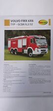 Bocar: Volvo FMX 6x6 Typ GCBA 9,2/32 (Prospekt-Blatt); 2021