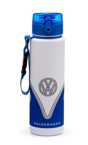 Camper bus blau - vw, pop