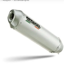 auspuff zugelassen Silber gpr fur honda silver wing 600SW-T 2007/16