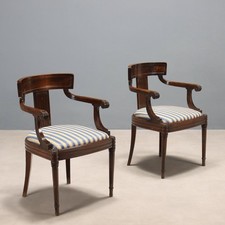 Antike Sessel Walnuss