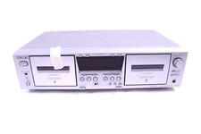 Sony TC-WE475 Stereo Cassetten Deck Hi-Fi Kassettendeck Tapedeck Silber *Mangel