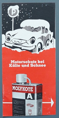 Reklame molykote schmiermittel - molykote,
