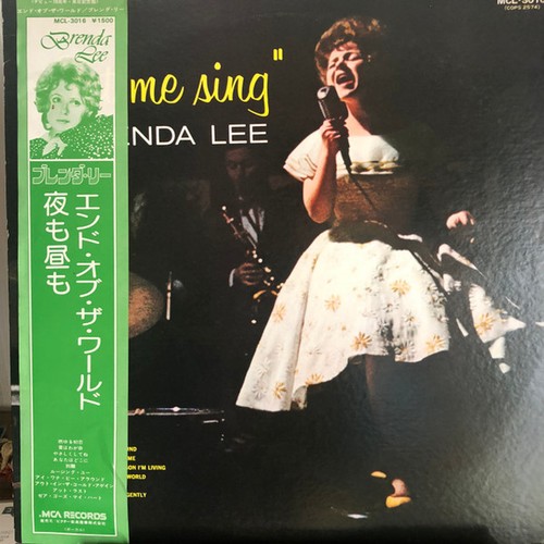 Brenda lee let me - me, sing"