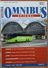 Omnibus Spiegel Ausgabe 1/2025!   Wie neu! Flixbus Fernbus