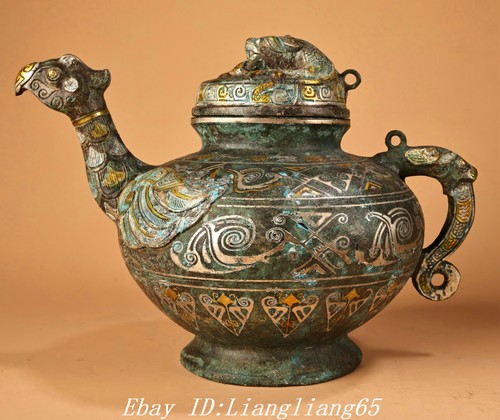 Dynastie bronze ware - ware, vergoldet