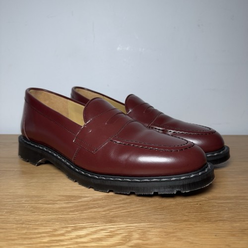 Solovair oxblood red shine - oxblood,