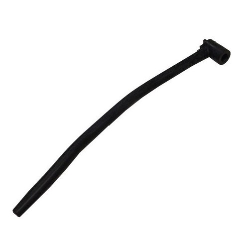 Black rubber drain hose - black,