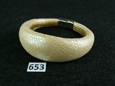 653) Rochenleder Armband mit