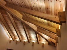 Holzlampe Deckenlampe Strahler