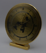 Vintage KUNDO Weltzeituhr ø 16cm Tischuhr 60er Design