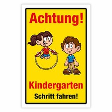 Achtung kindergarten schritt - kindergarten,