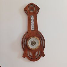 Antike Wetterstation Holz