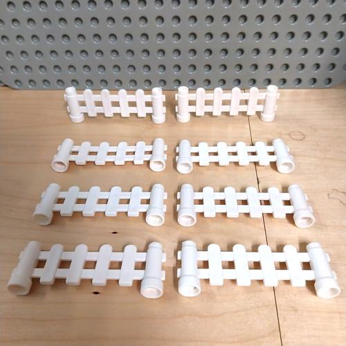 Lego duplo weiß zaunteile - lego,