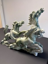 Pferde Skulptur aus Jade