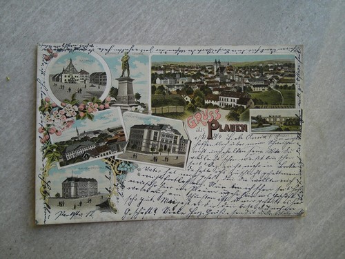 Plauen vogtland litho - plauen,