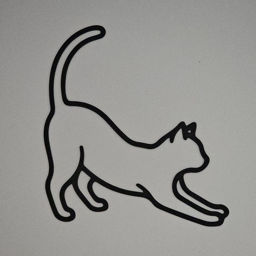Katze wandtattoo dekoration - wandtattoo,