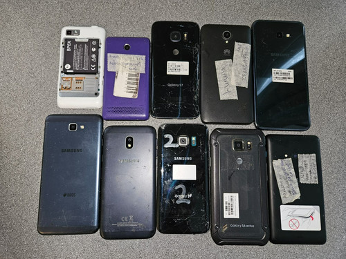 Defekt 10x diverse samsung - diverse,