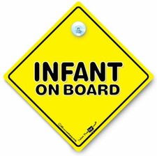 Baby on Board Autoschild, Baby On Board Schild, Baby in Car Schild, New Born in Car