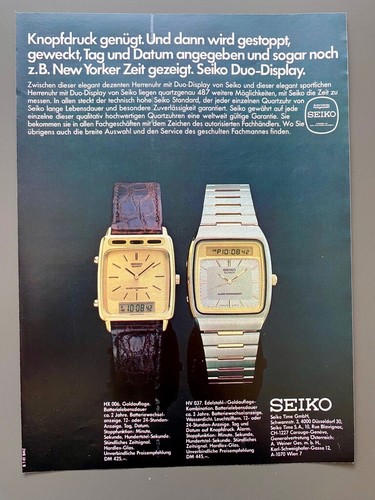 Seiko duo display - seiko, duo-display