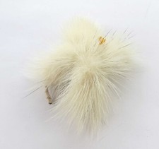 PELZ BROSCHE ANSTECKNADEL PELZ