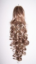 B- WARE - LUXUS HAARTEIL- Hellblond/ Hellbraun LOCKEN Haarspange Solida Bel Hair