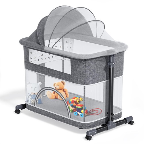 Aomdom beistellbett mit - 3,