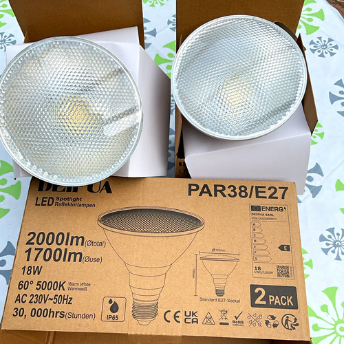 2er pack deifua par38 - par38, led