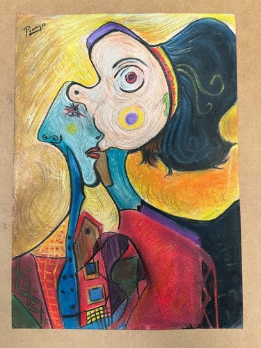 Pablo picasso zeichnung auf - pablo,