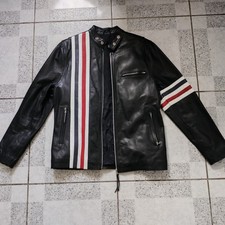 Lederjacke Cafe Racer Captain America Easy Rider Neu M