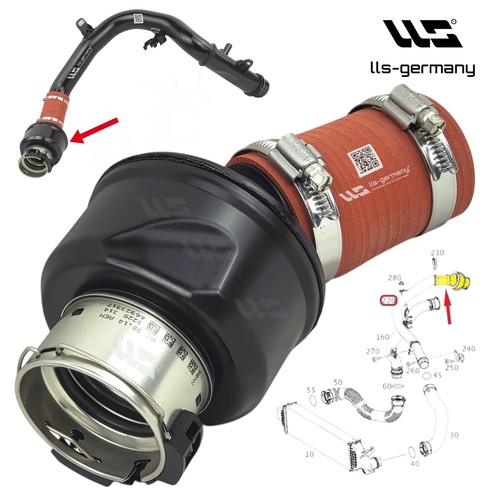 Turboschlauch mit resonator - turboschlauch,