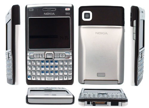 Nokia e61i silber ohne - nokia, -silber